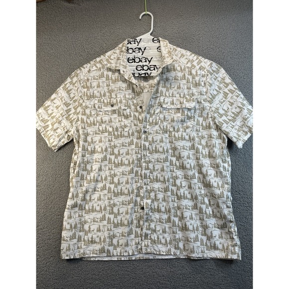 Ocean & Coast Men's Button Up Short Sleeve Shirt Size XL - Picture 5 of 6